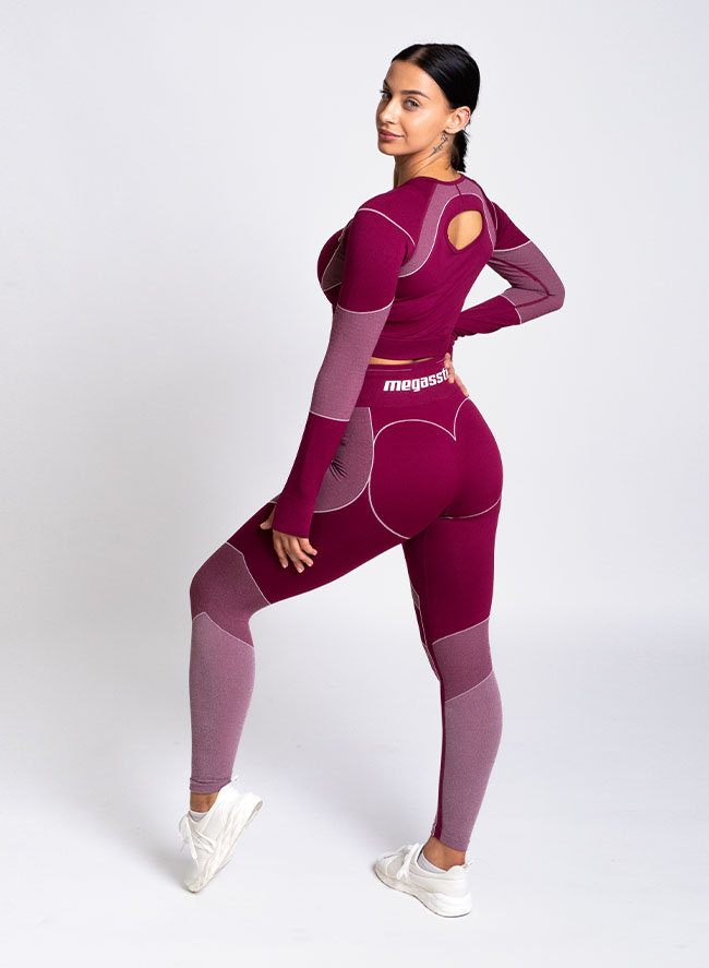 2-dijelni sportski set Tempest Burgundy